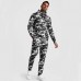 All Over Printed Camo Hooded Tracksuit 